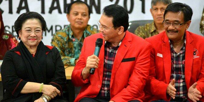 Dampingi Mega Nyekar ke Blitar, Ahok Klaim Tak Bolos Kerja