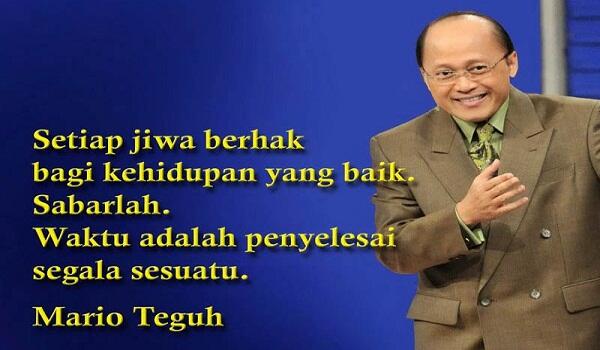 Mario Teguh Bilang &quot;Kiswinar Seperti Anak Telantar Sampai Kurus Kering, itu kenapa??&quot;