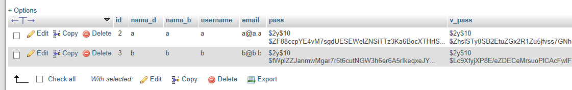 &#91;ASK&#93; nama dari database berubah saat login HELP! (PHP SCRIPT)