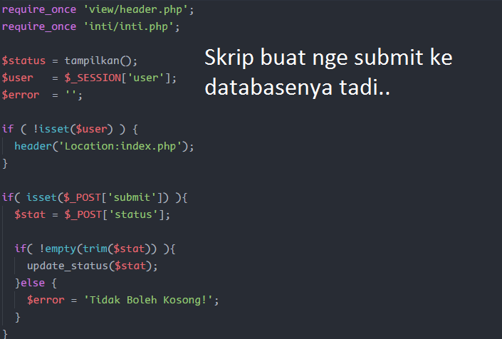 &#91;ASK&#93; nama dari database berubah saat login HELP! (PHP SCRIPT)