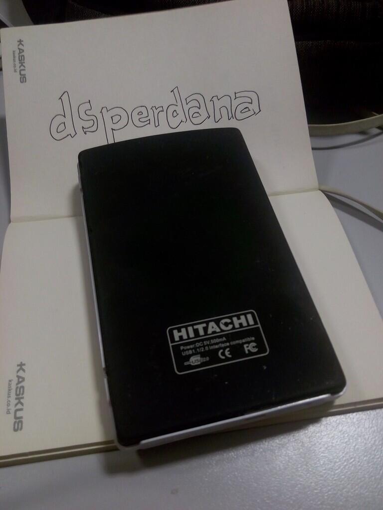 &#91;ERC&#93; Review : External Harddrive Hitachi 320 GB