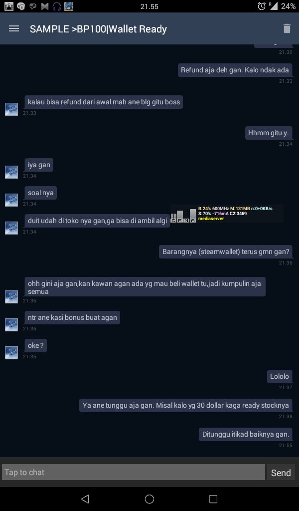 Hati-hati dengan user id steam SampleShop