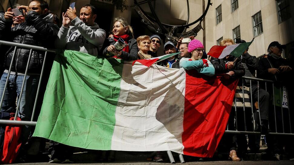 Ada Abraham Lincoln di Parade Columbus Day New York!