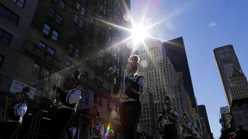 Ada Abraham Lincoln di Parade Columbus Day New York!