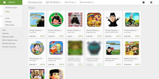 Aplikasi Dimas Kanjeng bertebaran di Google Play, sudah coba?