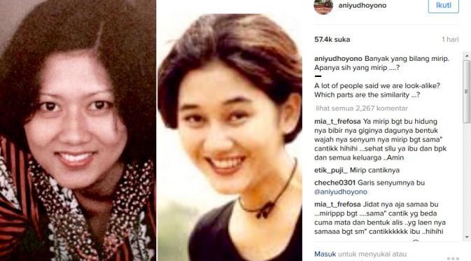 Viral di Medsos, Ani Yudhoyono Dibilang Mirip Nike Ardilla? Kok Bisa !!