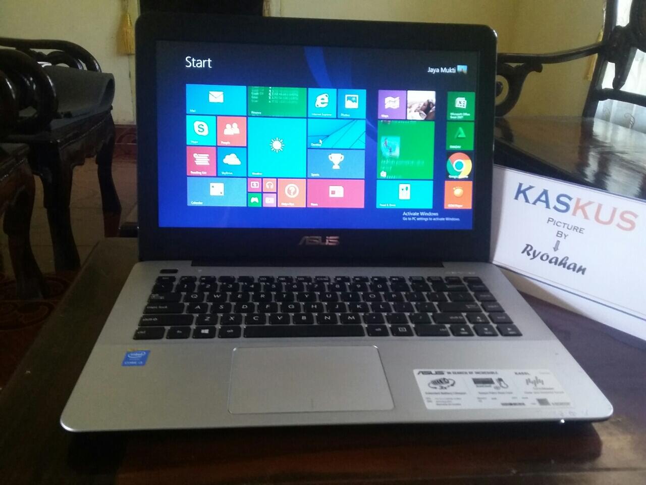 &#91;ERC&#93;Laptop Asus X455L Harga Menengah Kualitas Wah!