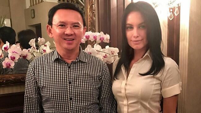 Bertemu Sophia Latjuba, Ahok: Masih Lumayan Istri Gue Lah