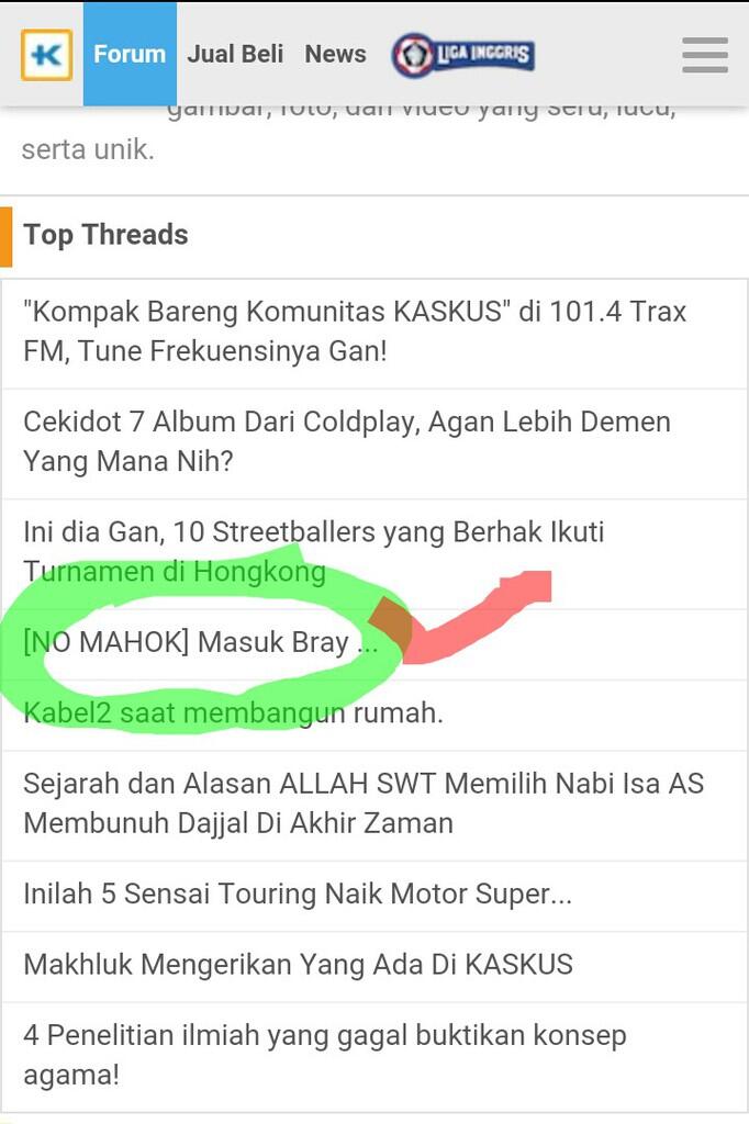 Udah di closet masih nongol jugak bray