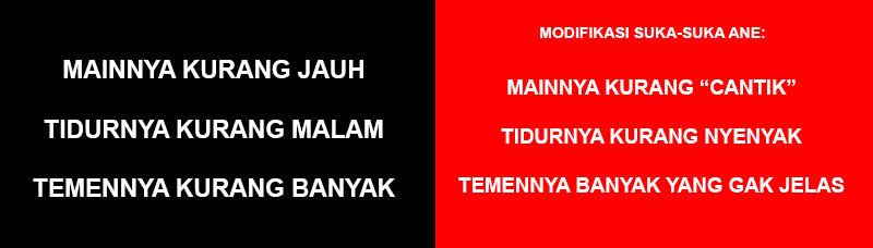 STRESS BISA DIKURANGI ATAU DITAMBAH DENGAN MODIFIKASI KATA-KATA ATAU MAKNA YANG TEPAT