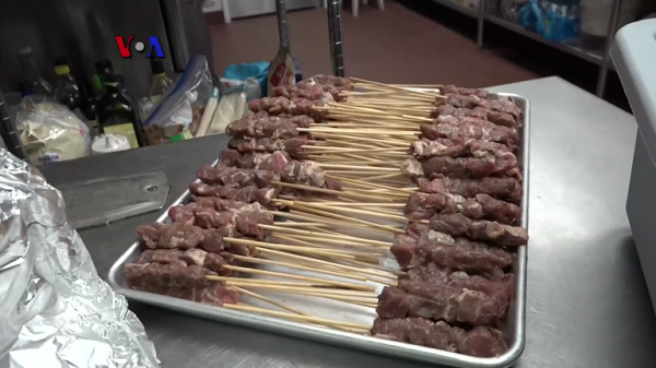 OMG Sate Maranggi Udah Nyampe di Amerika!