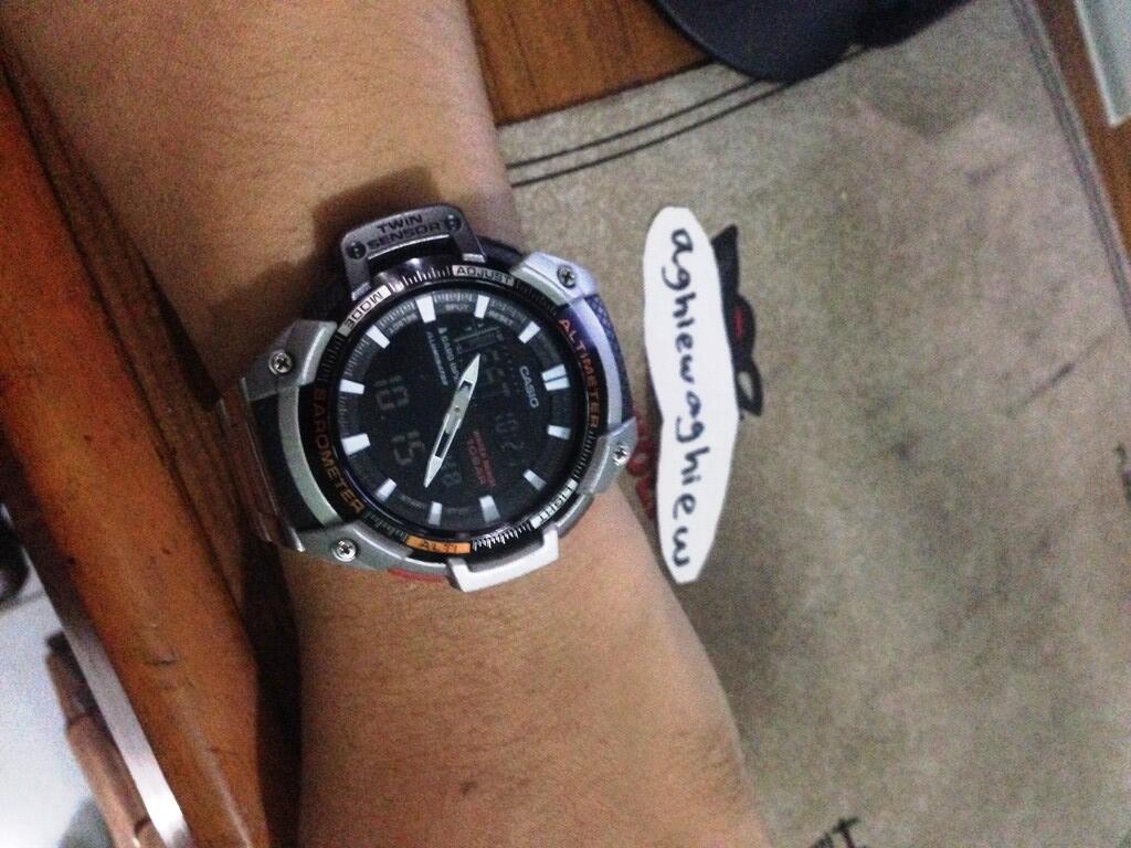 &#91;ERC&#93; Review Jam Tangan Casio SGW-450HD Digital &amp; Analog Time :)