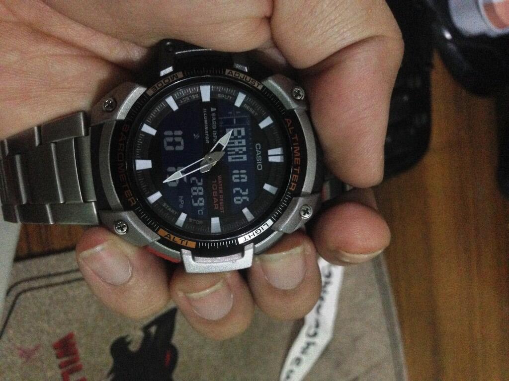 &#91;ERC&#93; Review Jam Tangan Casio SGW-450HD Digital &amp; Analog Time :)