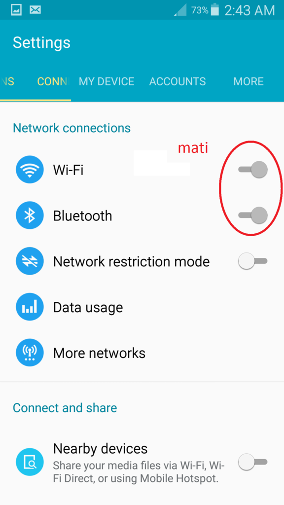 SAMSUNG S4 Docomo ane WIFI nya nggak nyala gan