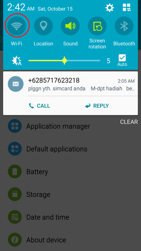 SAMSUNG S4 Docomo ane WIFI nya nggak nyala gan