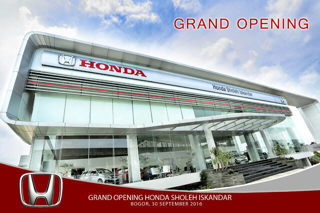 Honda Sholeh Iskandar diresmikan oleh HPM di Kota Bogor