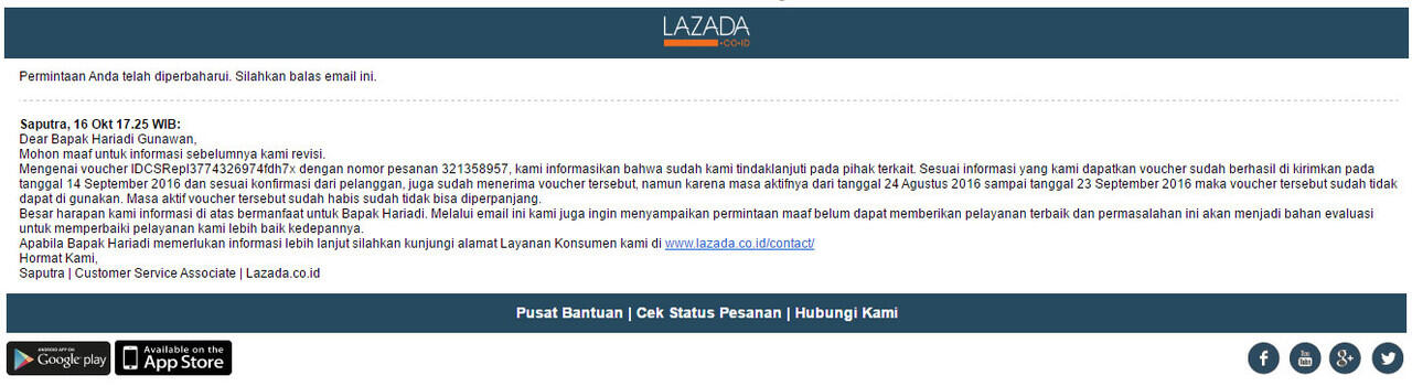 LAZADA Indonesia - RAJA VOUCHER