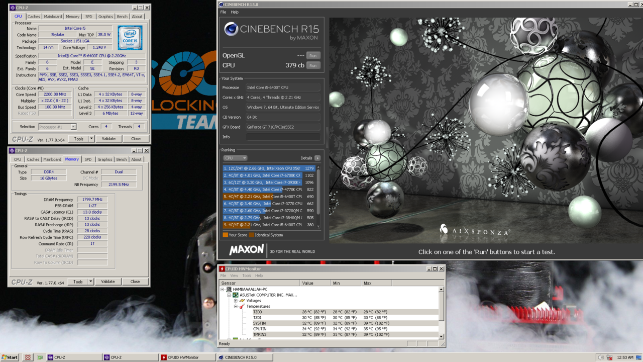 &#91;Processor&#93; Intel Core i5 6400T Skylake 2,2Ghz &quot;Now Overclocking More Than 100%&quot;
