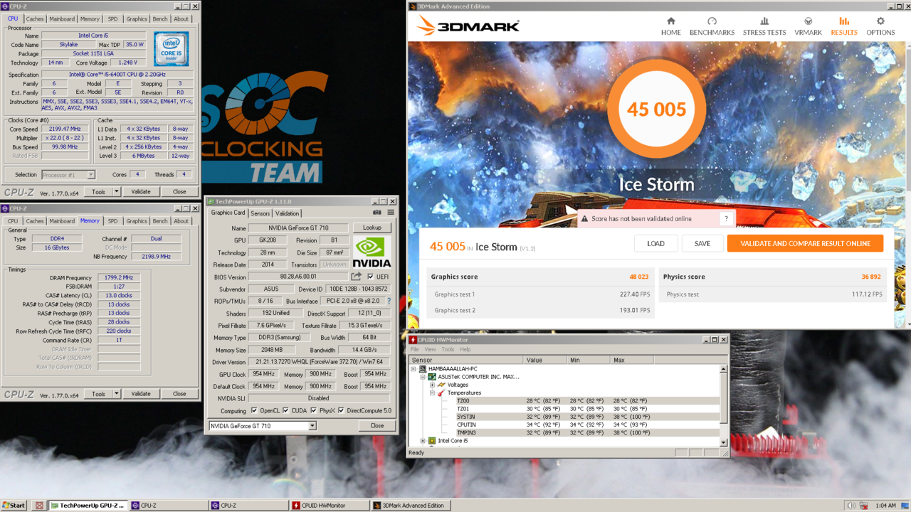 &#91;Processor&#93; Intel Core i5 6400T Skylake 2,2Ghz &quot;Now Overclocking More Than 100%&quot;