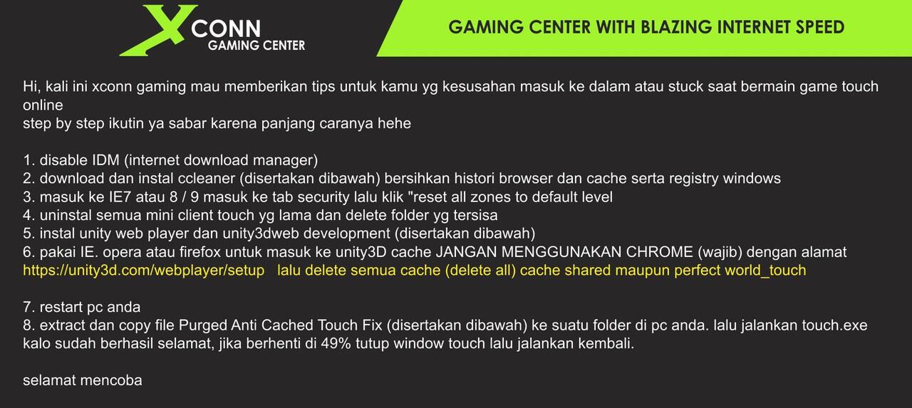 Problem Solving- MASALAH STUCK LOADING PADA GAME TOUCH ONLINE