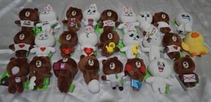 BONEKA RILAKKUMA, TEDDY BEAR,DORAEMON, DAN MACAM2 TAS(butterfly.blue Collection)