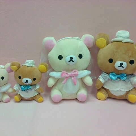 BONEKA RILAKKUMA, TEDDY BEAR,DORAEMON, DAN MACAM2 TAS(butterfly.blue Collection)