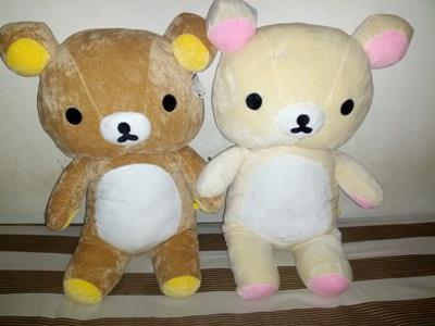 BONEKA RILAKKUMA, TEDDY BEAR,DORAEMON, DAN MACAM2 TAS(butterfly.blue Collection)