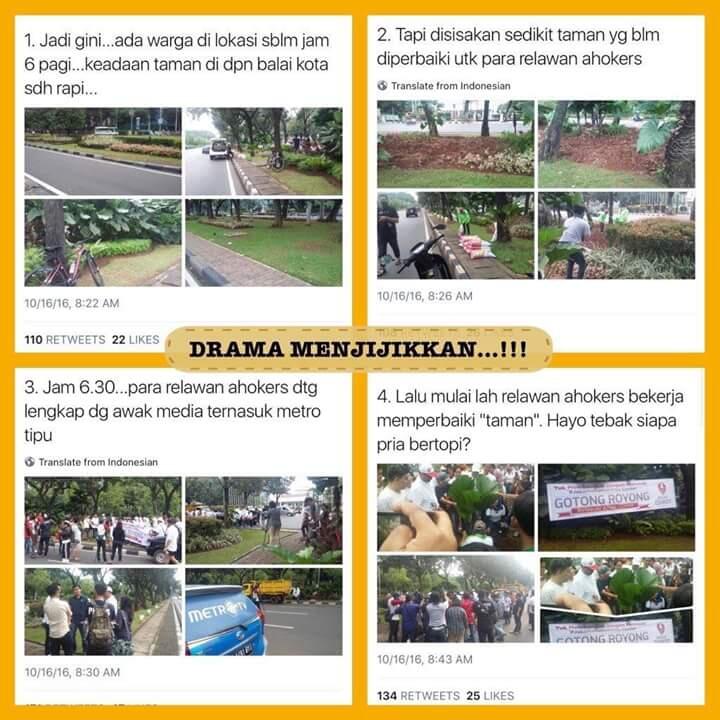 Tak Parah, Kadis Djafar Minta Kerusakan Taman Balaikota Tak Dibesar-Besarkan