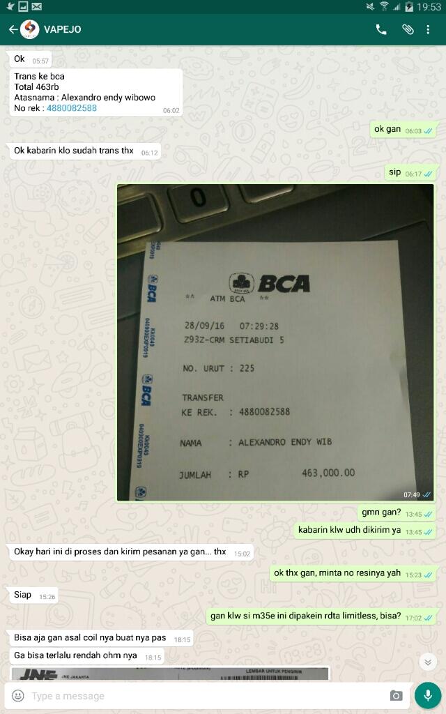 Vapejo Indonesia tidak bisa dihubungi?