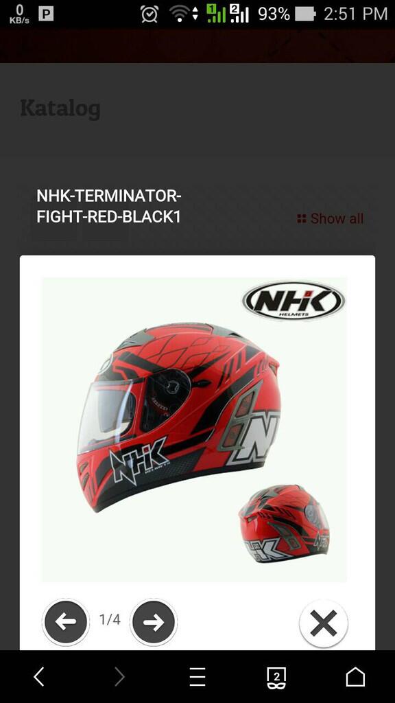 Jual Helm INK, KYT, MDS, NHK, GM - by Crucify - - Page386 