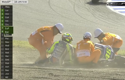 Rossi Jatuh di GP Jepang, PLN Kota Jambi Langsung Padamkan Listrik