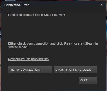 Cara Connect STEAM melalui jaringan kantor