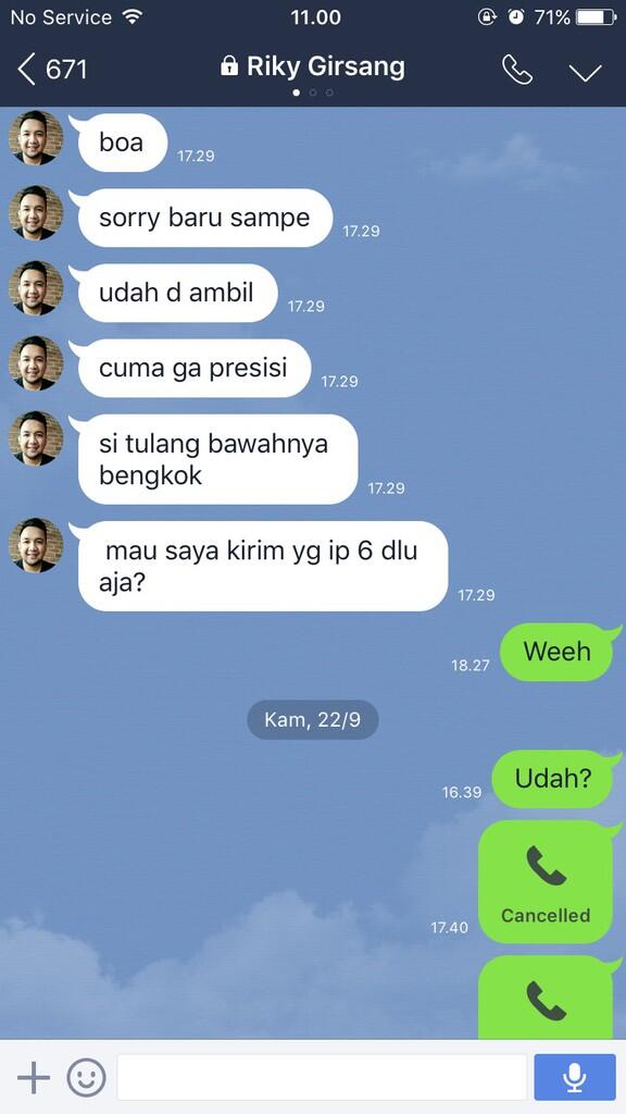 PENIPU JUTAAN RUPIAH BERNAMA MOCHAMAD RIKY NOVIANSYAH