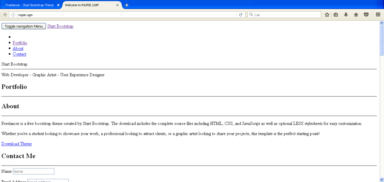 [ASK] Tanya Tentang WebServer, website hanya ter load html saja???