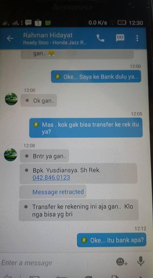 Penipu ini rela bersumpah demi orangtua &amp; istri, eh malah ketipu balik