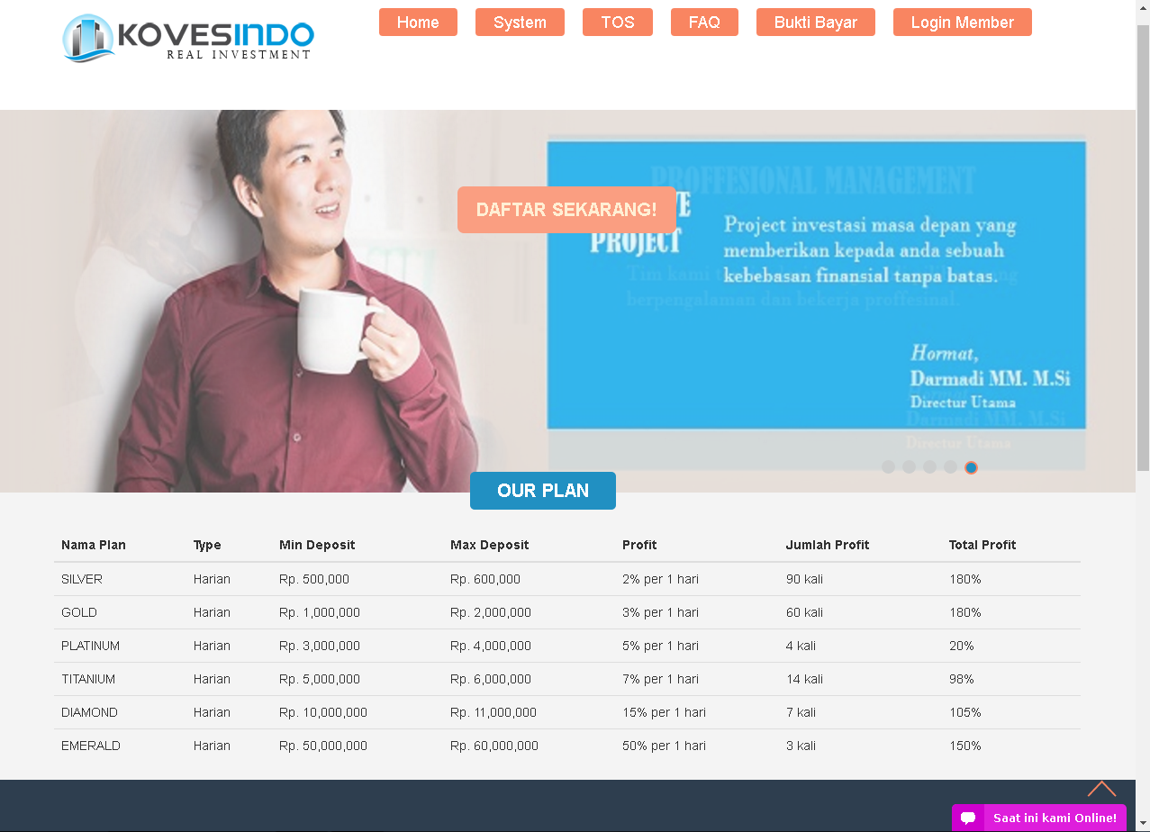 KOVESINDO Komunitas Investasi Indonesia