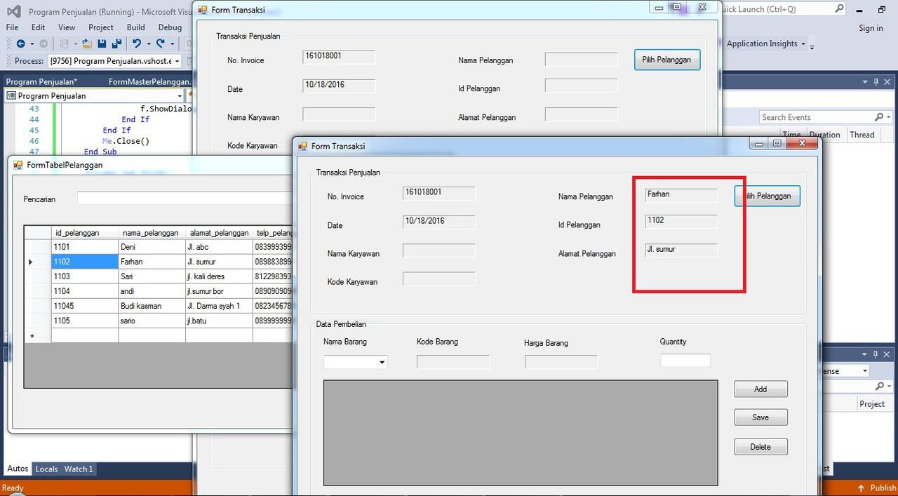 (ASK) Masalah VB.NET - Mengambil nilai DATAGRIDVIEW dari form yang berbeda