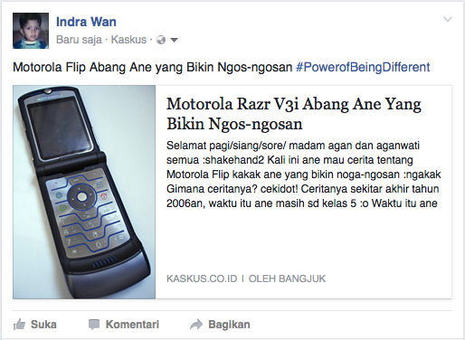 Motorola Razr V3i Abang Ane Yang Bikin Ngos-ngosan