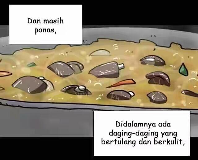 Horror.. Ternyata daging yang Aku makan bukan daging biasa..