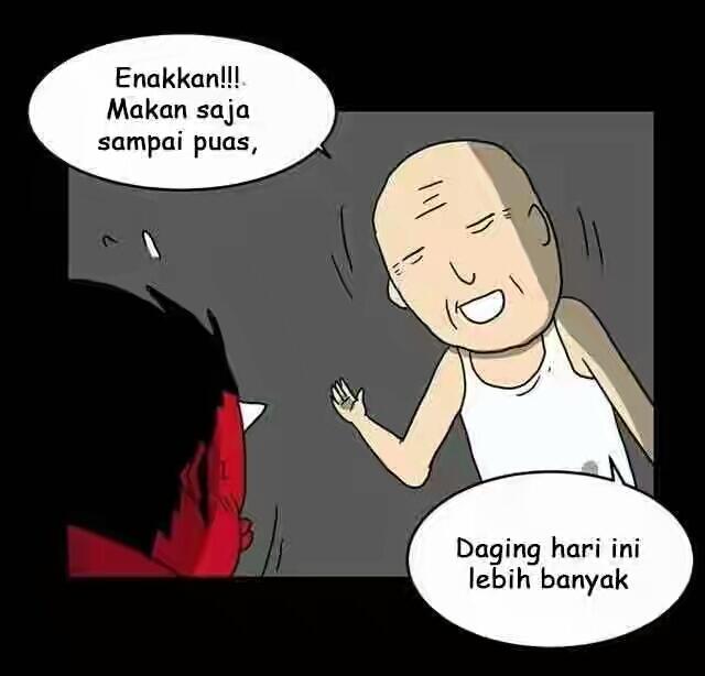 Horror.. Ternyata daging yang Aku makan bukan daging biasa..