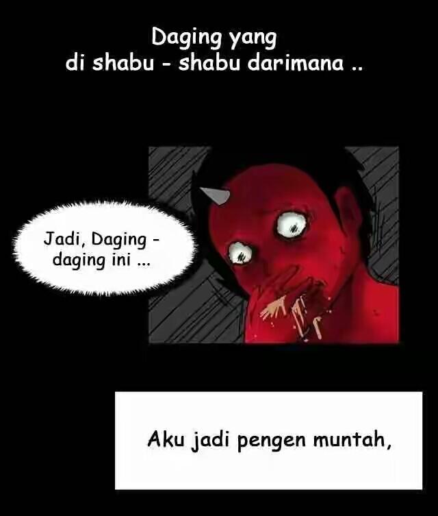 Horror.. Ternyata daging yang Aku makan bukan daging biasa..