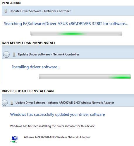BACKUP FOLDER DRIVER WINDOWS DAN CARA INSTALASI LEWAT DEVICE MANAGER