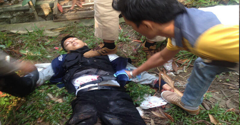 Pospol di Cikokol Tangerang diserang, Kapolsek kena tusuk