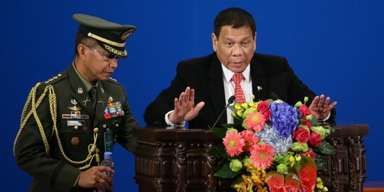Presiden Duterte Resmi Nyatakan Filipina Berpisah dengan AS