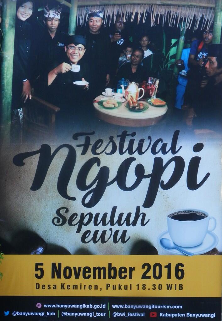 Acara Seru yang Wajib Di datengin nih Gansis : Festival Ngopi Sepuluh Ewu 2016