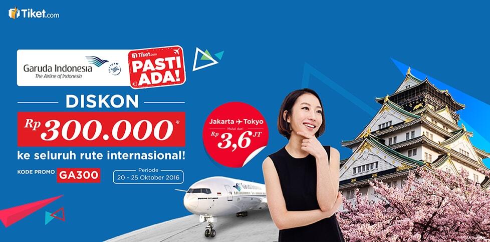 DISKON TIKET GARUDA INDONESIA