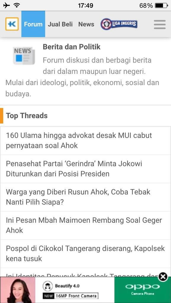 Ini Pesan Mbah Maimoen Rembang Soal Geger Ahok