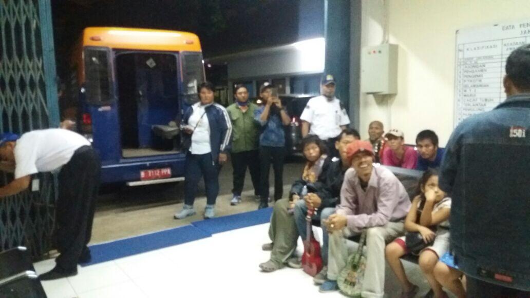 Dalam Sehari 21 PMKS dijangkau di Jakarta Timur