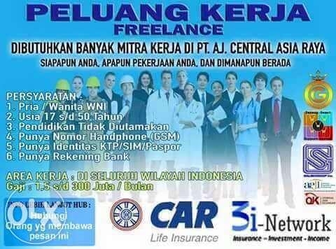 ADA LOWONGAN KERJA DIBUTUHKAN MITRA TENAGA KERJA BERPENGALAMAN JABODETABEK