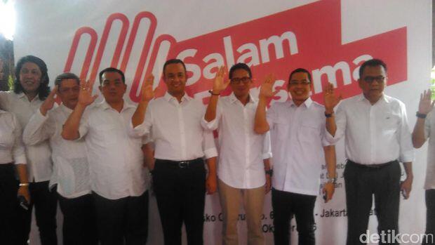 Anies-Sandi Luncurkan Logo Resmi untuk Pilgub DKI, Ini Maknanya